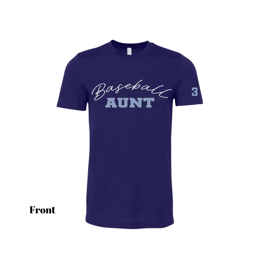 Baseball Aunt shirt