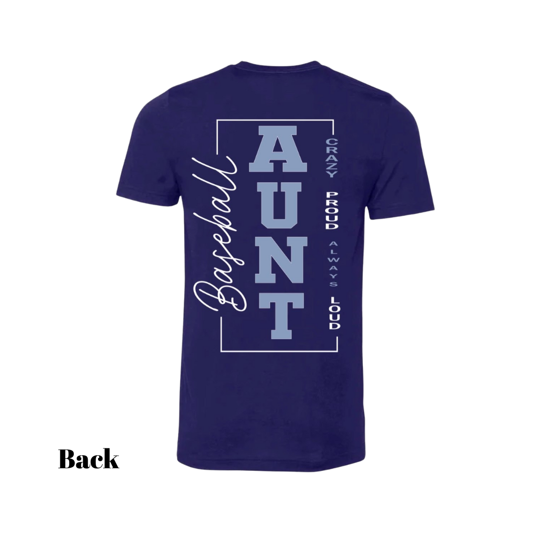 Baseball Aunt shirt