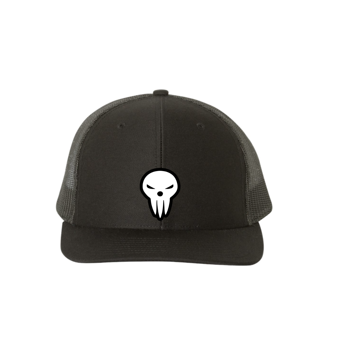 Small Ghost Leather Patch Hat