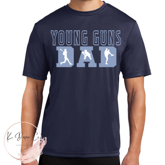 Young Guns | Baseball Dad Cut Out