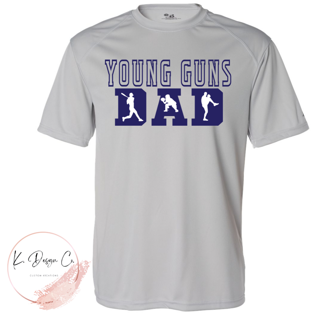 Young Guns | Baseball Dad Cut Out