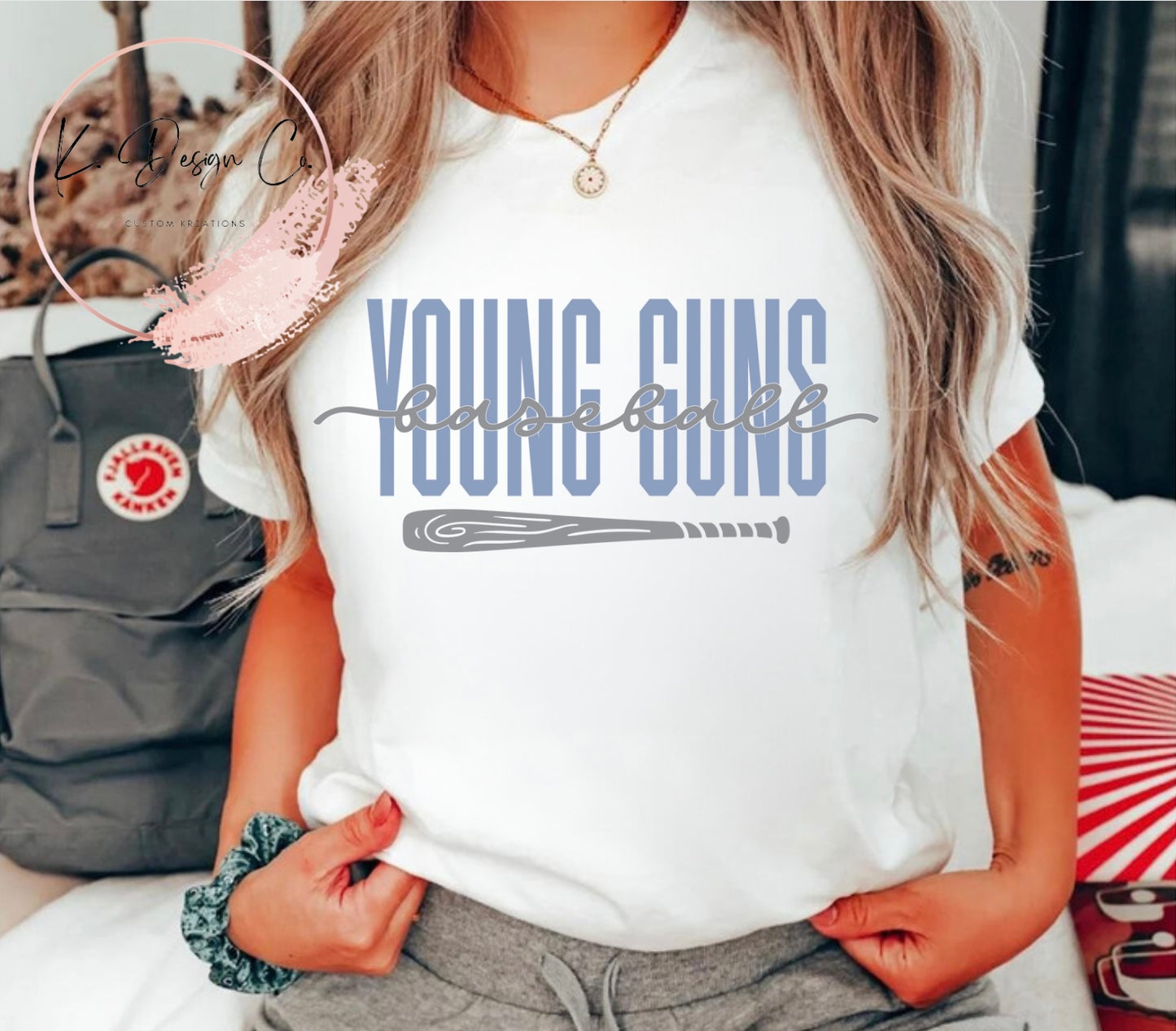 Young Guns Baseball | Cursive Bat