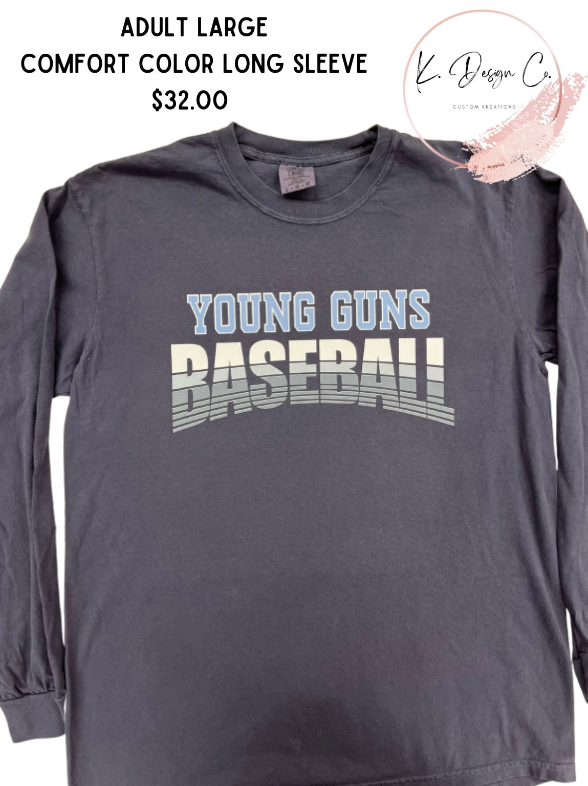 RTS | YG Stripped Baseball | Adult Large