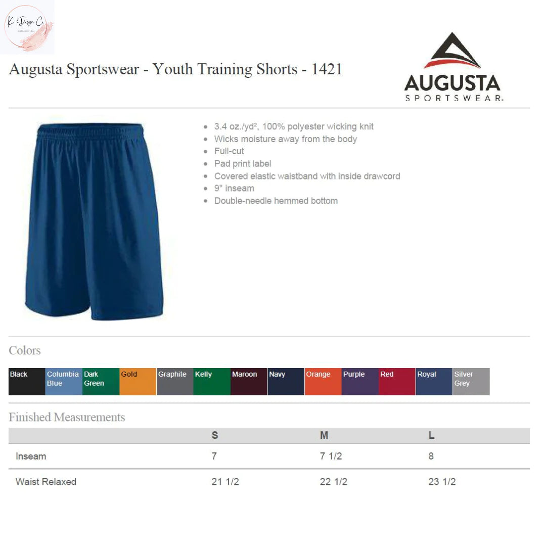 Youth Training Shorts