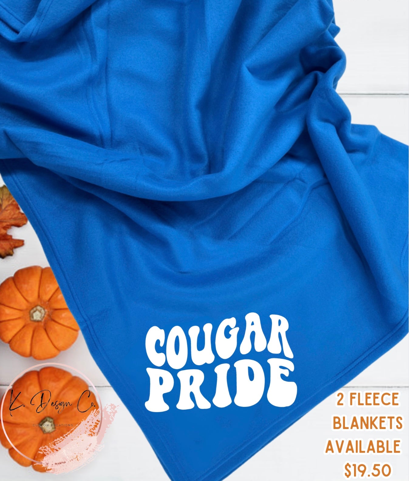 RTS | Cougar Pride | Fleece Blanket