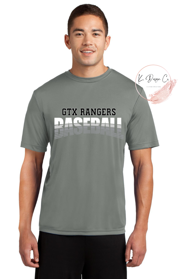 Baseball Team Practice Jerseys | Custom GTX Rangers