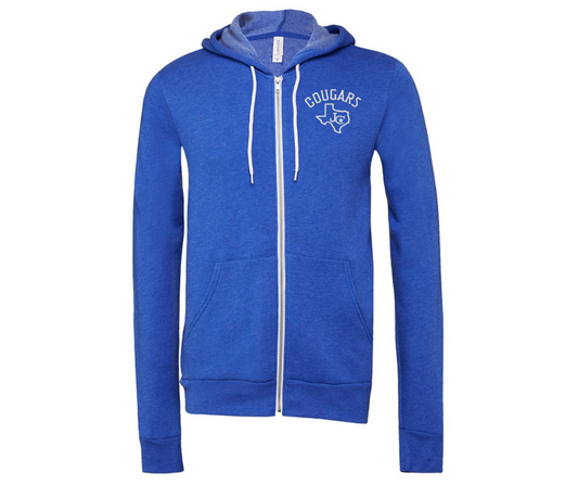 Bella Canvas Fleece Full Zip Hoodie