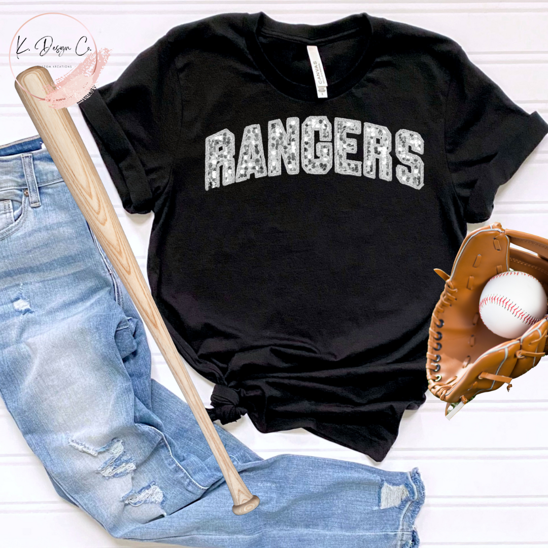 FAUX Sequin & Embroidery Rangers