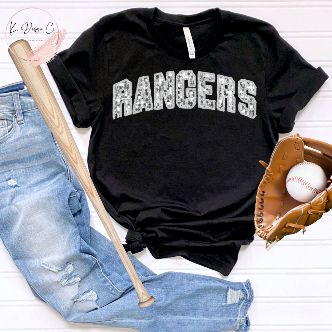 FAUX Sequin & Embroidery Rangers