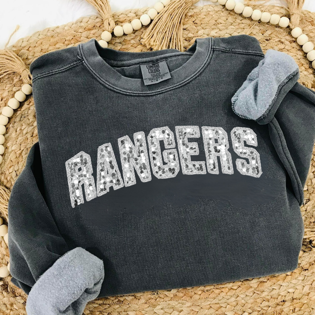 FAUX Sequin & Embroidery Rangers