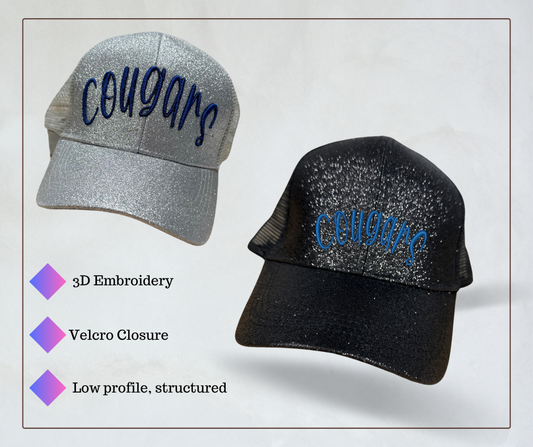 Cougars Glitter Hat