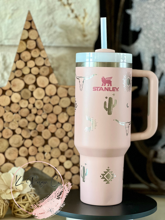 Southwest Aztec Stanley | Tumbler | Custom | 30oz + 40oz