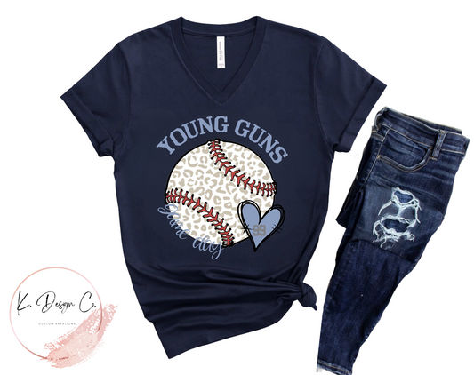 YG Baseball Gameday | Leopard Print