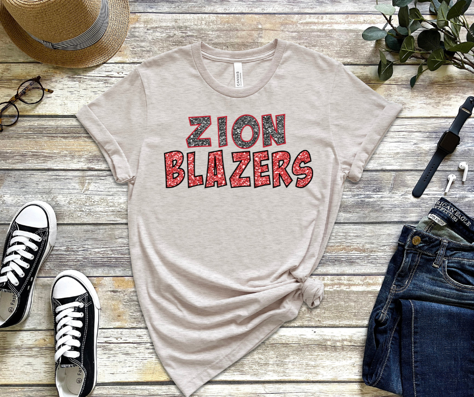 Zion Blazers Glitter