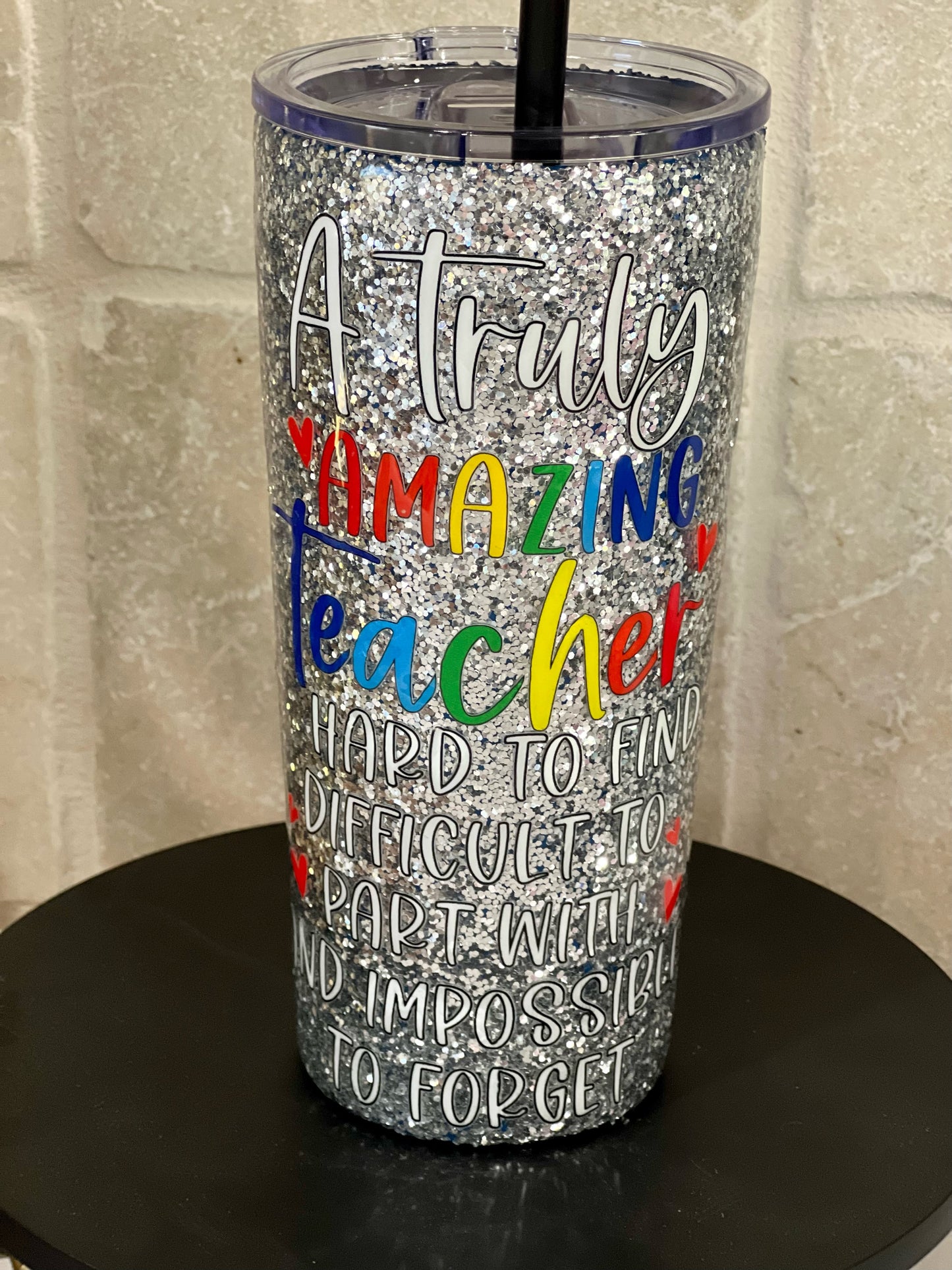 Amazing Teacher | Glitter Tumbler