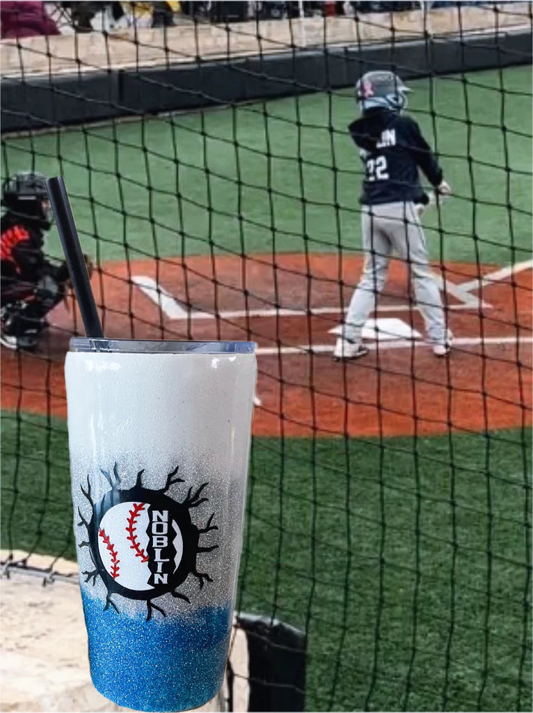 Baseball Smash Tumbler