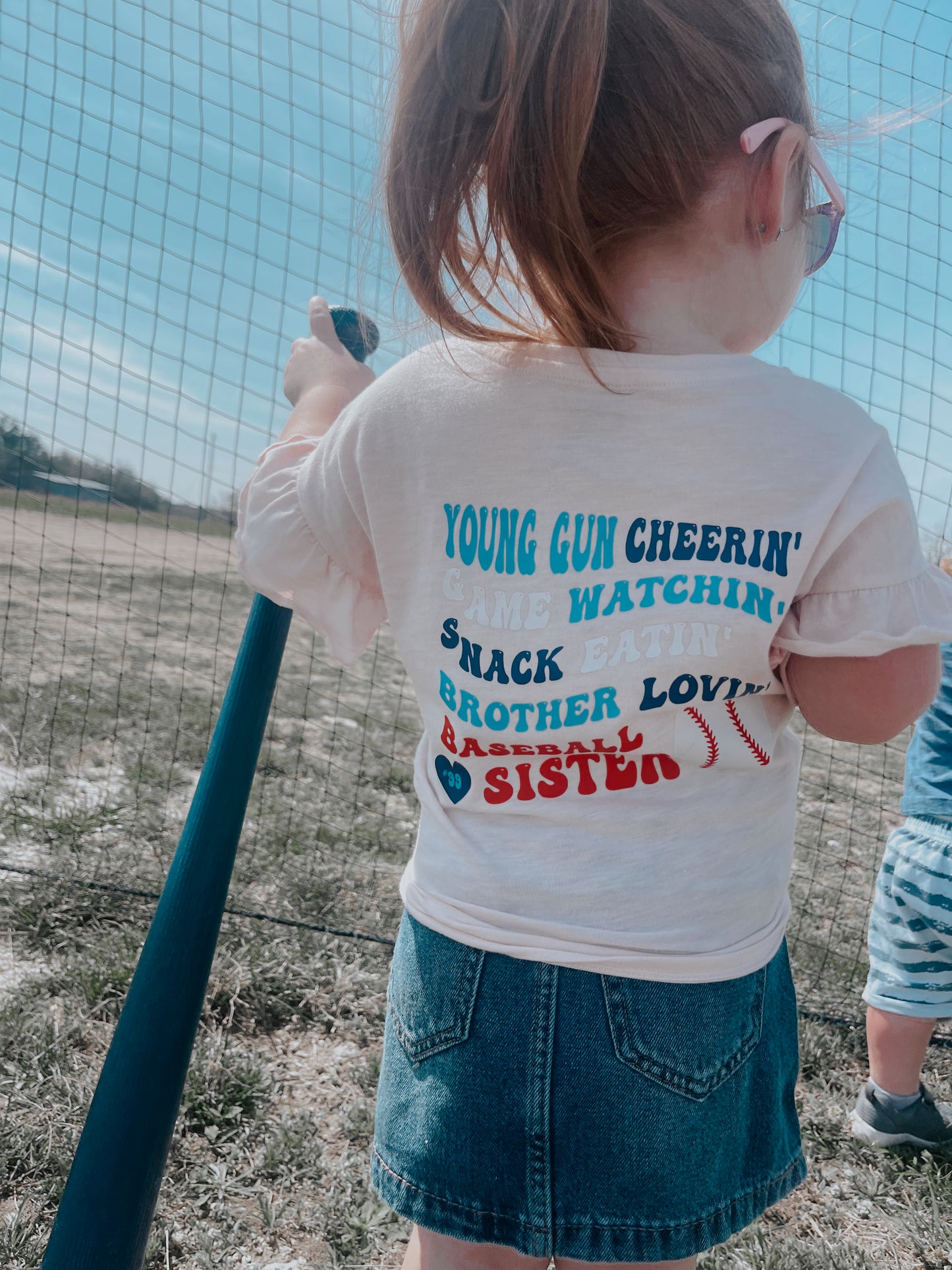 Brother Lovin' Baseball Sister Tee